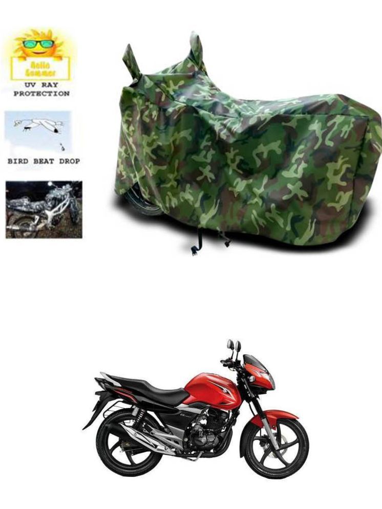     			RONISH Bike Body Cover for Suzuki GS 150R ( Pack of 1 ) , Multicolour