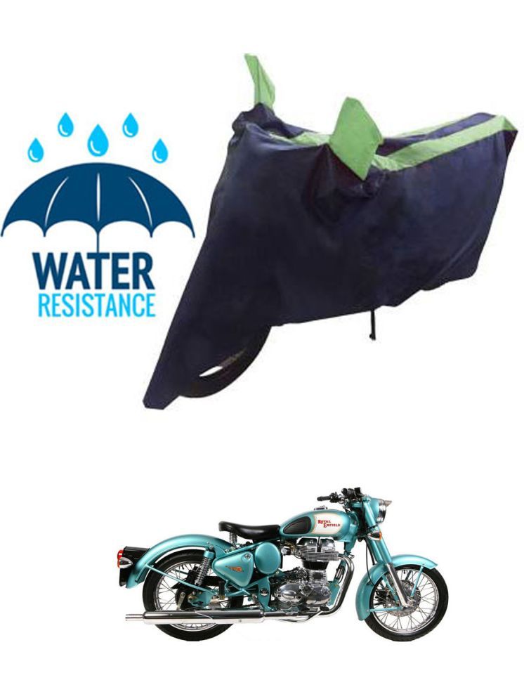     			RONISH Bike Body Cover for Royal Enfield Classic Desert Storm ( Pack of 1 ) , Green