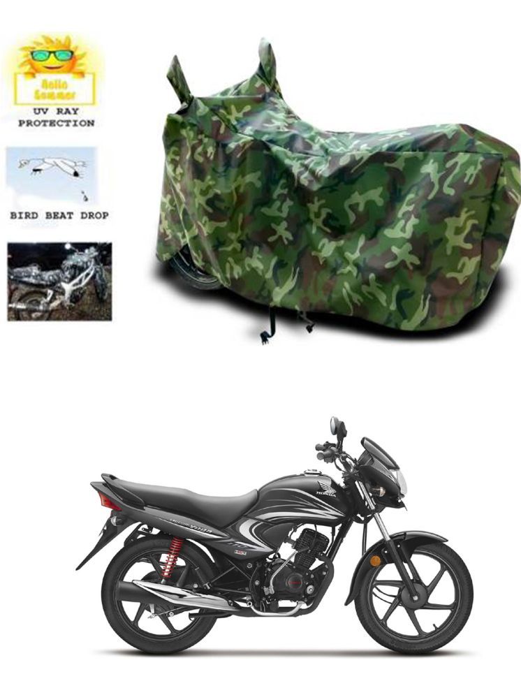     			RONISH Bike Body Cover for Honda Dream Yuga New ( Pack of 1 ) , Multicolour