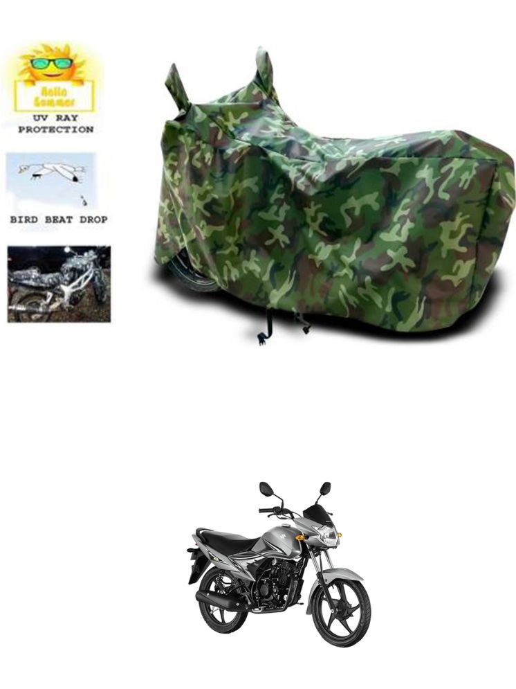     			RONISH Bike Body Cover for Suzuki Hayate EP ( Pack of 1 ) , Multicolour