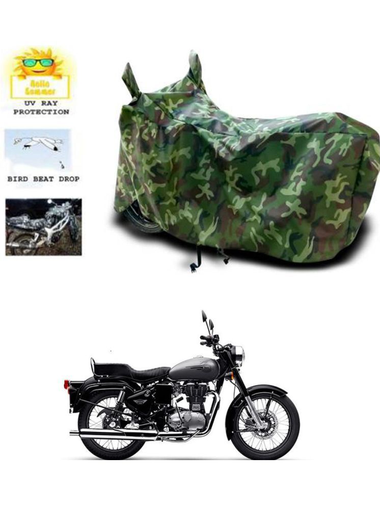     			RONISH Bike Body Cover for Royal Enfield Bullet 350 ( Pack of 1 ) , Multicolour