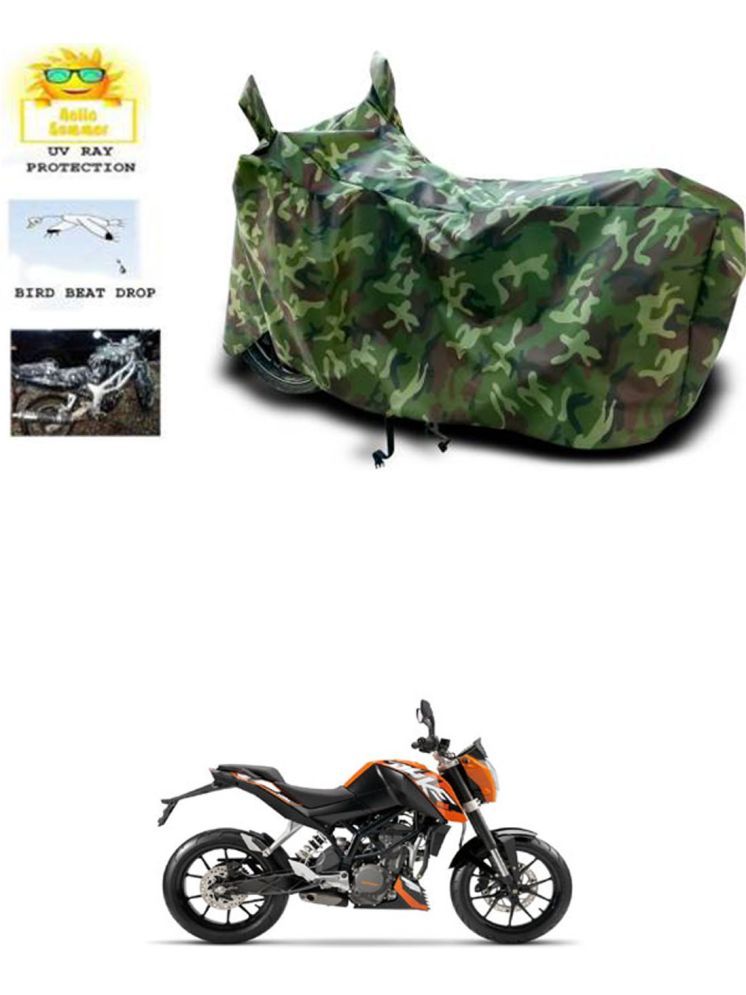     			RONISH Bike Body Cover for KTM Duke 200 ( Pack of 1 ) , Multicolour