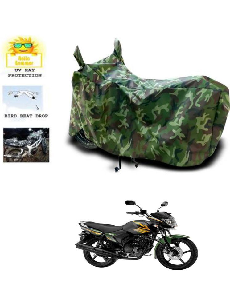     			RONISH Bike Body Cover for Yamaha Saluto ( Pack of 1 ) , Multicolour