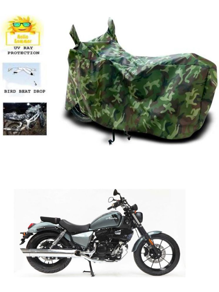     			RONISH Bike Body Cover for Hyosung Aquila 250 ( Pack of 1 ) , Multicolour