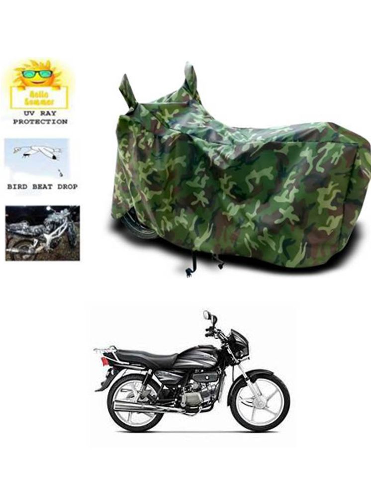     			RONISH Bike Body Cover for Hero Splendor Plus ( Pack of 1 ) , Multicolour