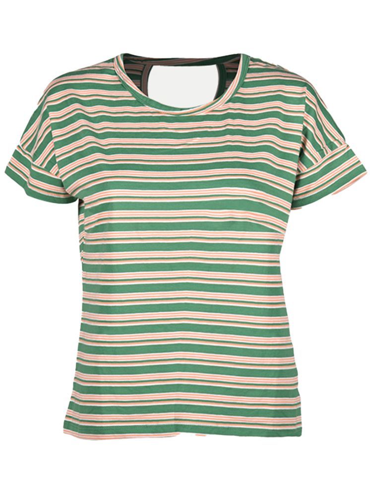     			Radprix Green Cotton Women's Regular Top ( Pack of 1 )