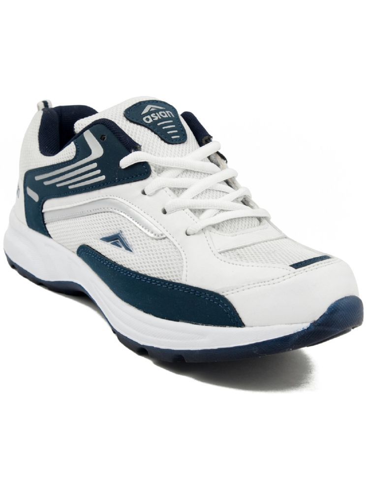     			ASIAN FUTURE-01 White Men's Sports Running Shoes