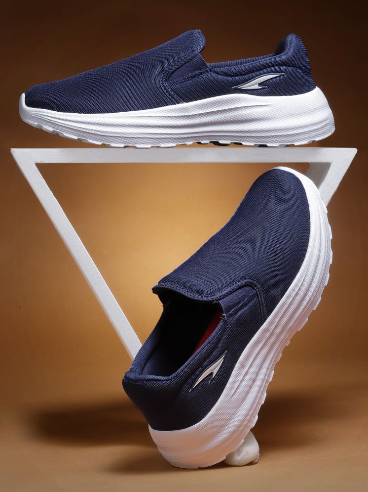     			ASIAN SUPERWALK-19 Navy Men's Sports Running Shoes