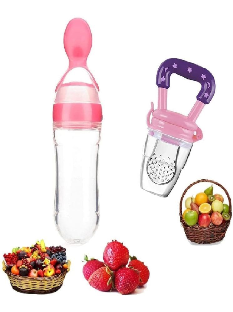     			ATIPRIYA 90 Multicolor Feeding Bottle ( Pack of 1 )