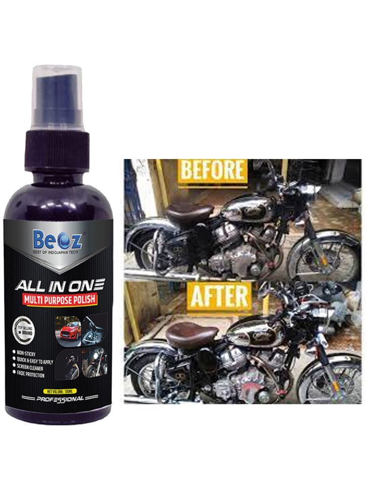     			BEOZ - Clear Coat Shine Polish For All Motorbikes ( Pack of 1 )