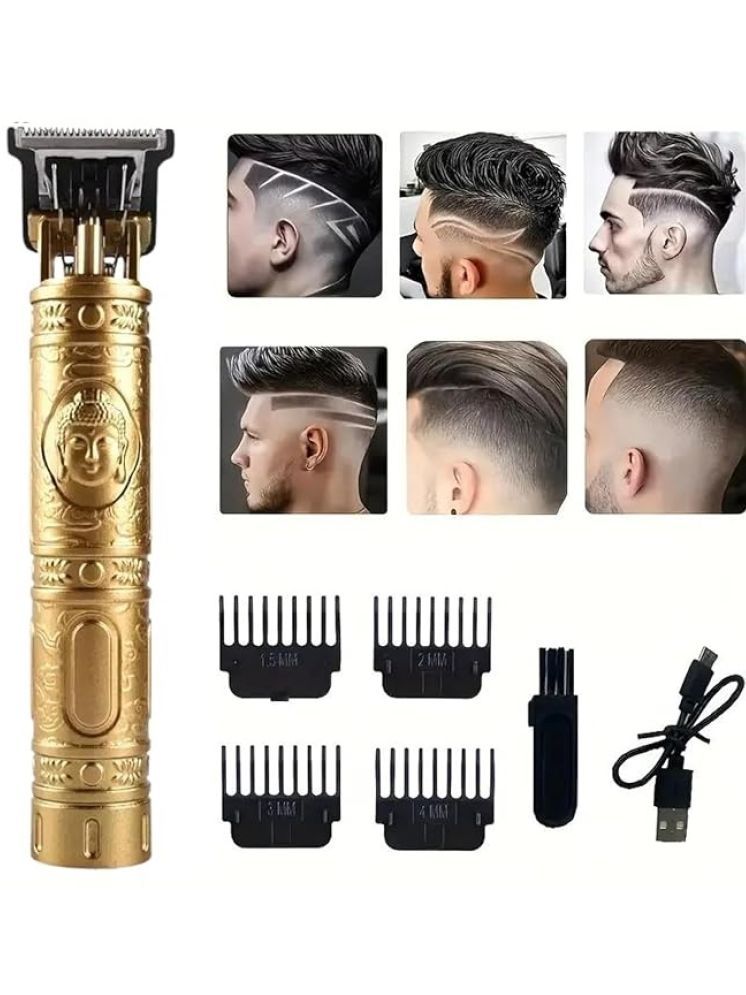     			Gatih Gold Cordless Beard Trimmer All Purpose Cleaner Wax Full Body Trimmer With 60 minutes Runtime 1 no.s