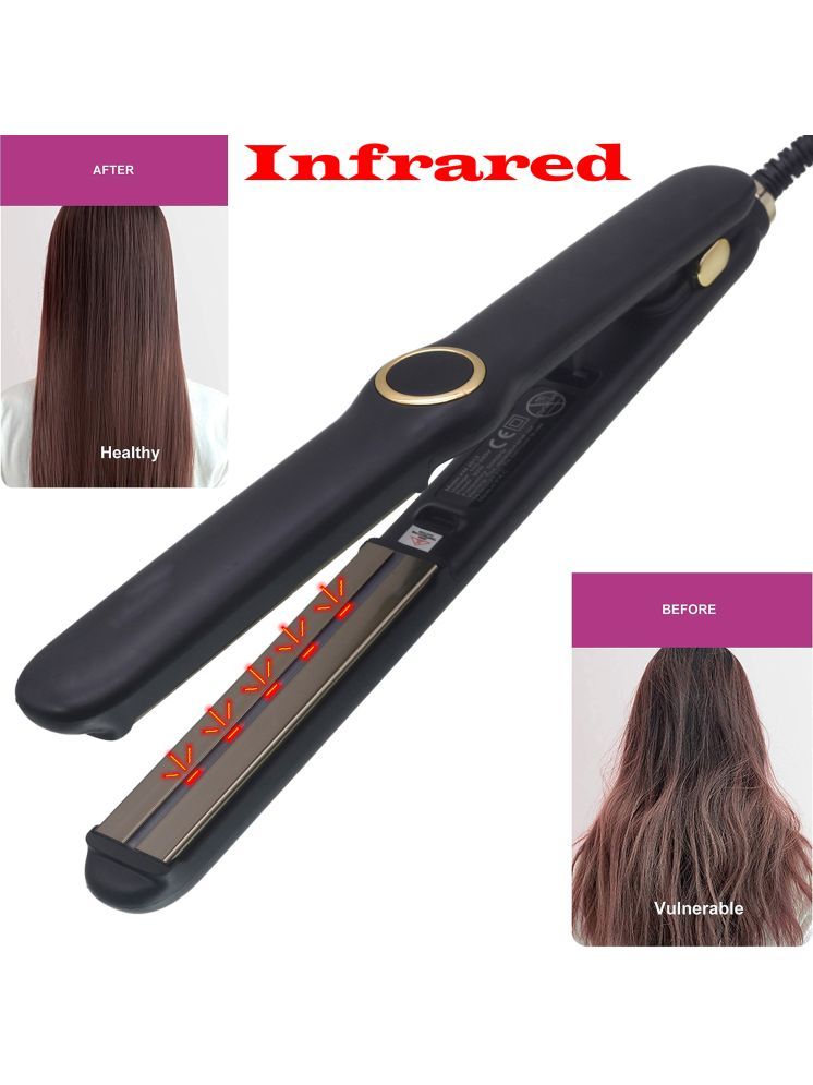     			JMALL Infrared Laser Black Hair Straightener