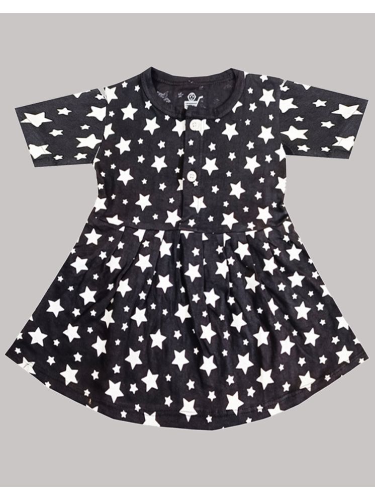     			KidzzCart Pack of 1 Baby Girls Cotton Frock ( Black )