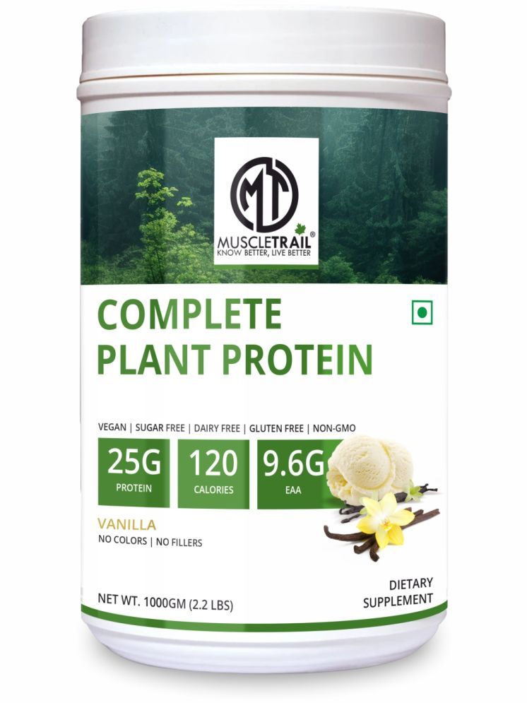     			Muscle Trail - Complete Plant Protein Powder ( 1 kg Vanilla )