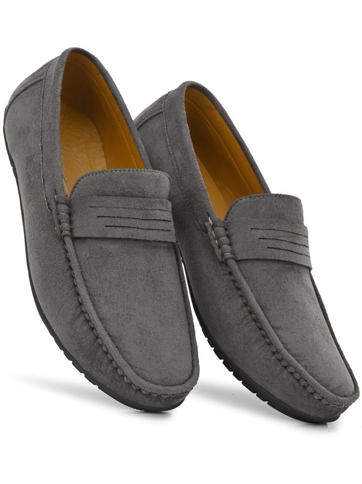     			Prolific Grey Men's Slip-on Shoes