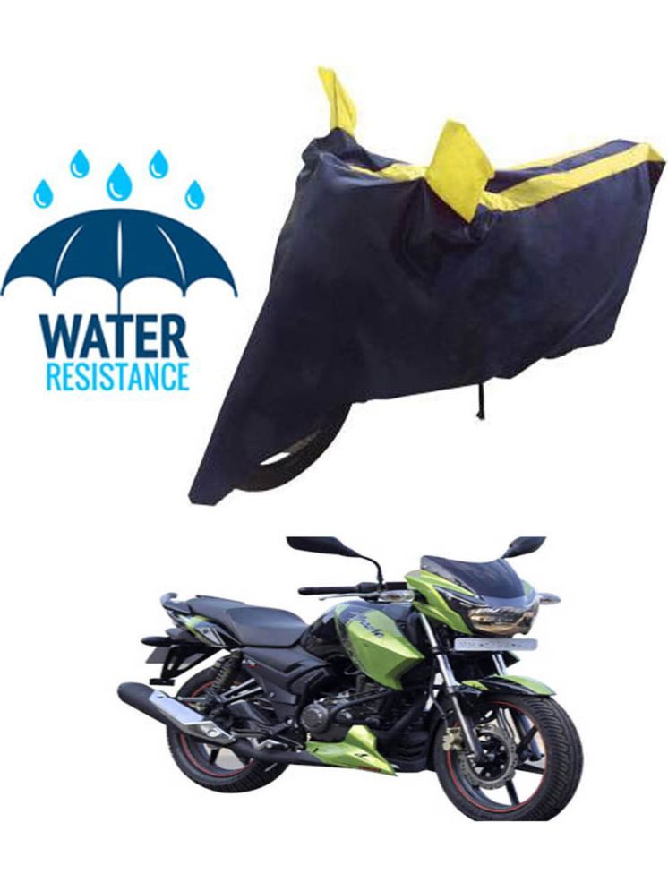     			RONISH Bike Body Cover for TVS Apache 150 ( Pack of 1 ) , Yellow