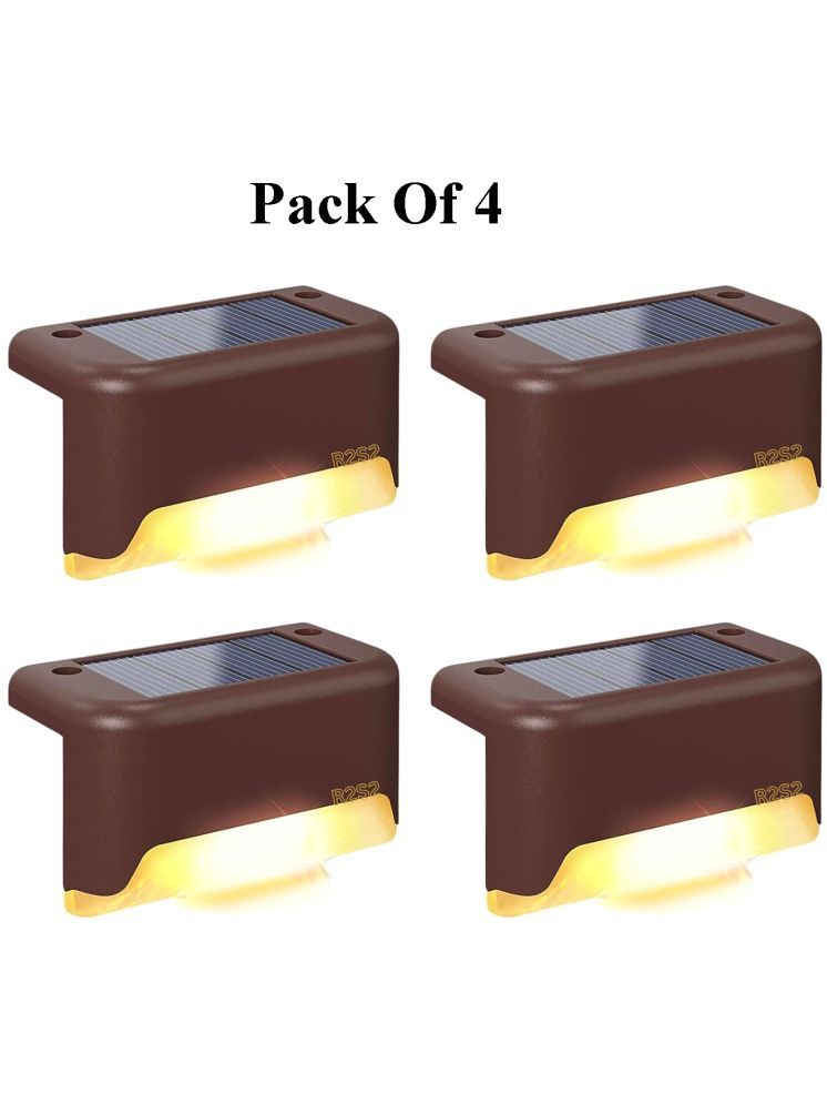     			VM SHOPPING MALL 5W Solar Outdoor Wall Light ( Pack of 4 )