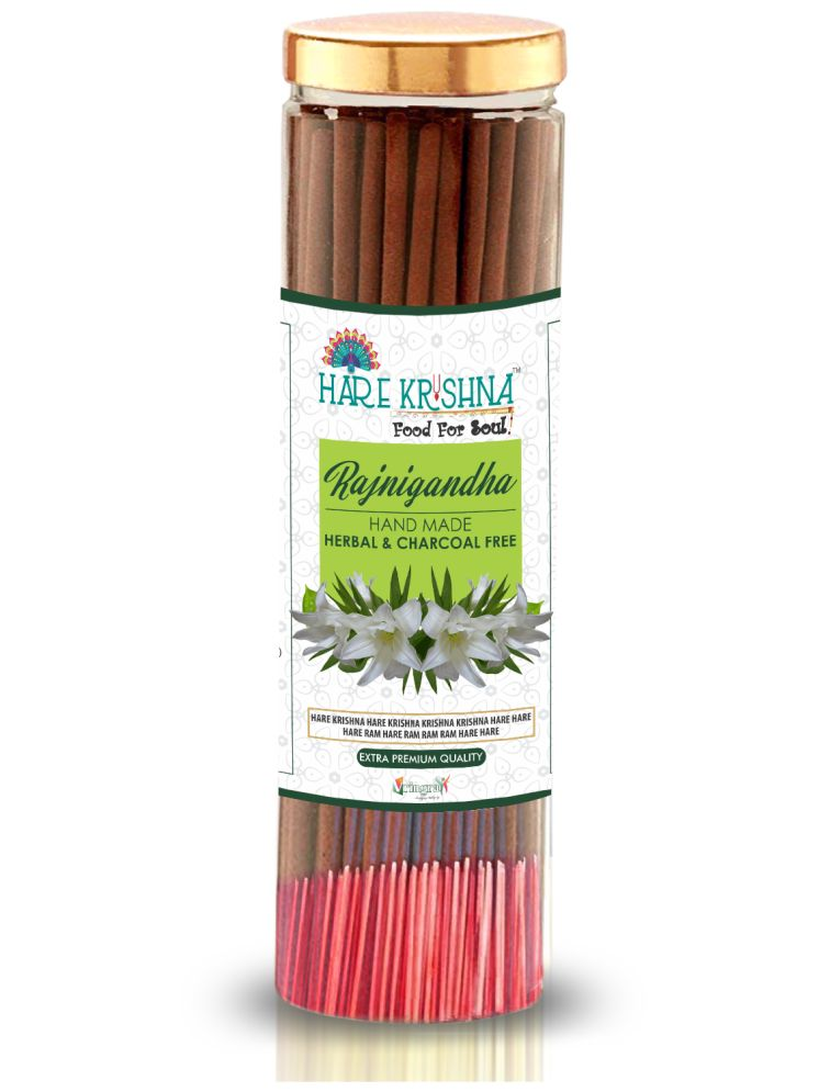     			Hare Krishna Food For Soul Incense Stick Rajnigandha 200 gm ( Pack of 1 )