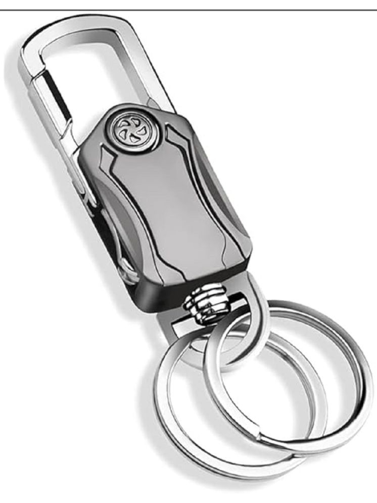     			RAMDEV ENTERPRISE Silver Bike Key Chain ( Pack of 1 )