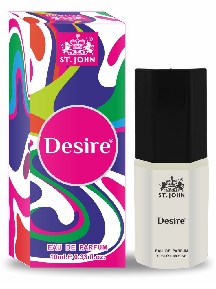     			St. John Desire Perfume, Long Lasting Pocket Perfume for Men 10 ml ( Pack of 1 )