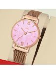 Septem Rose Gold Stainless Steel Analog Womens Watch