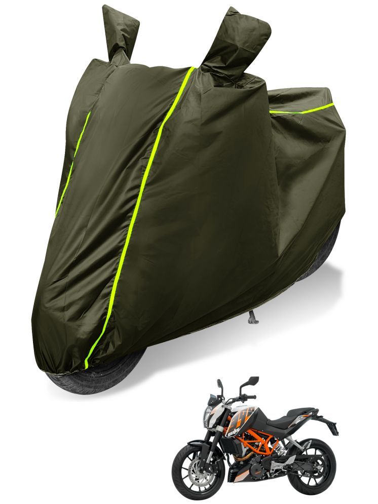     			Auto Hub Bike Body Cover for KTM Duke 390 ( Pack of 1 ) , Green