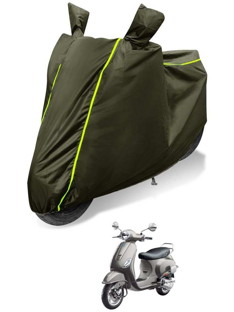     			Auto Hub Bike Body Cover for TVS Wego ( Pack of 1 ) , Green