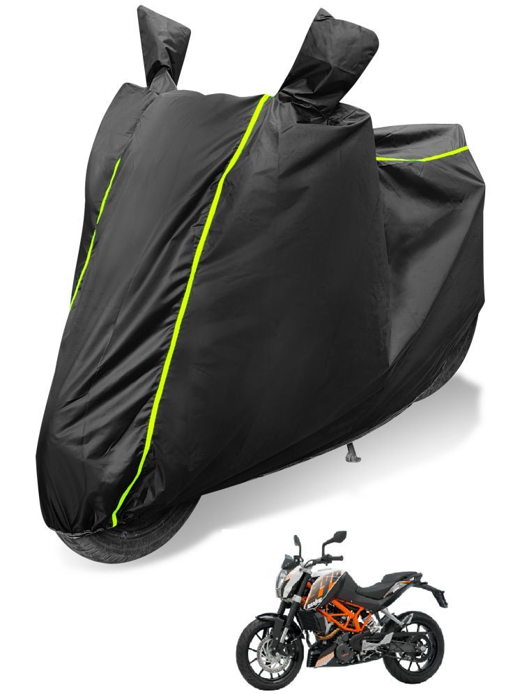     			Auto Hub Bike Body Cover for KTM Duke 390 ( Pack of 1 ) , Black