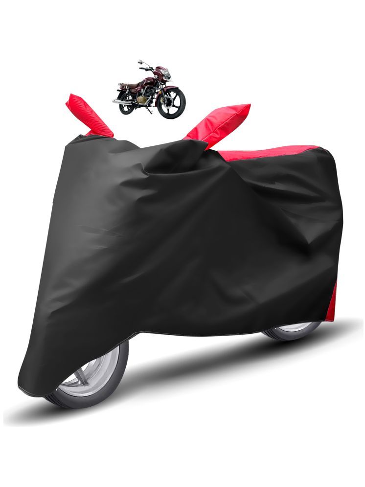     			Auto Hub Bike Body Cover for TVS All Bike Models ( Pack of 1 ) , Red