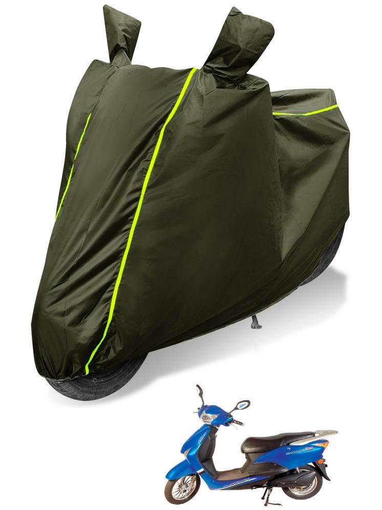     			Auto Hub Bike Body Cover for Avon E scoot ( Pack of 1 ) , Green