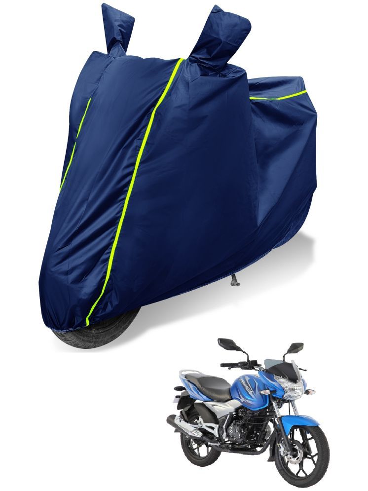     			Auto Hub Bike Body Cover for Bajaj Discover 125 DTS-i ( Pack of 1 ) , Blue