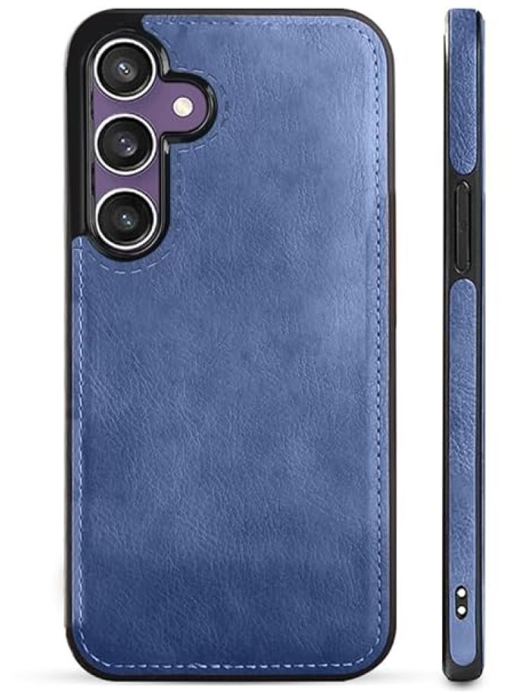     			Doyen Creations Plain Cases Compatible For Artificial Leather Samsung Galaxy S24 ( Pack of 1 )