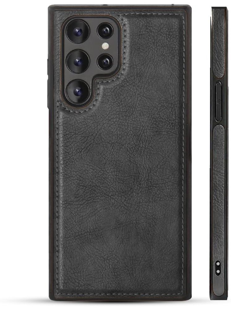     			Doyen Creations Plain Cases Compatible For Artificial Leather Samsung Galaxy S22 ultra ( Pack of 1 )