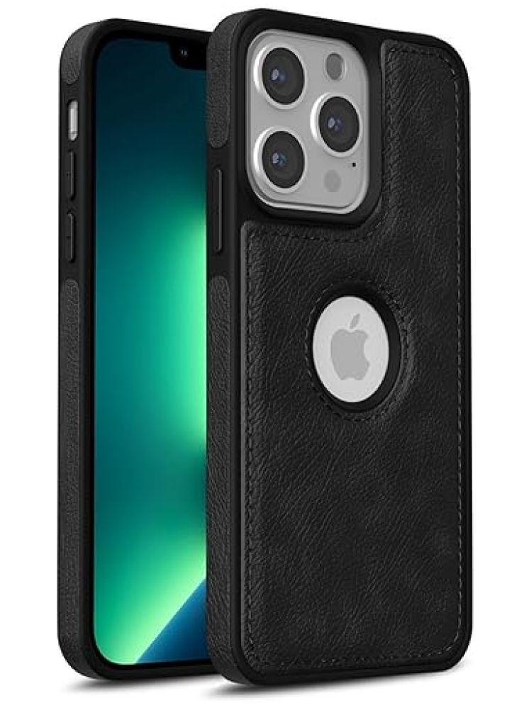     			Doyen Creations Plain Cases Compatible For Leather Iphone 13 pro ( Pack of 1 )