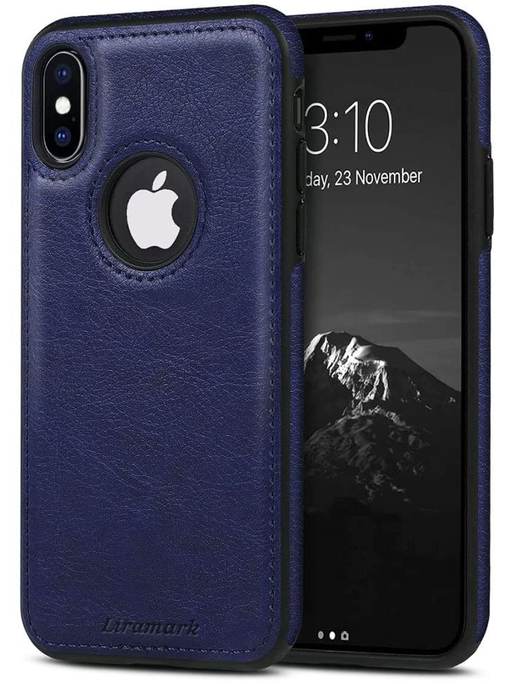     			Doyen Creations Plain Cases Compatible For Leather Apple Iphone xs max ( Pack of 1 )