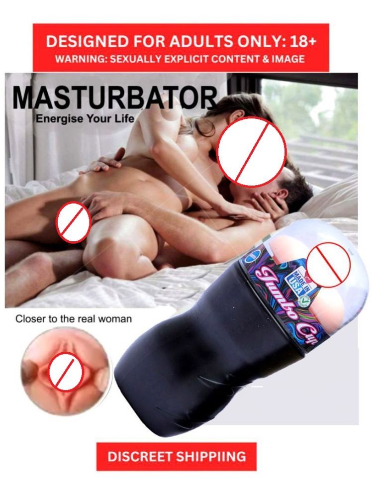     			KaMVeDa-Jumbo Cup Pussy Male Masturbator Easily Take in Hand or Enjoy Sex Time