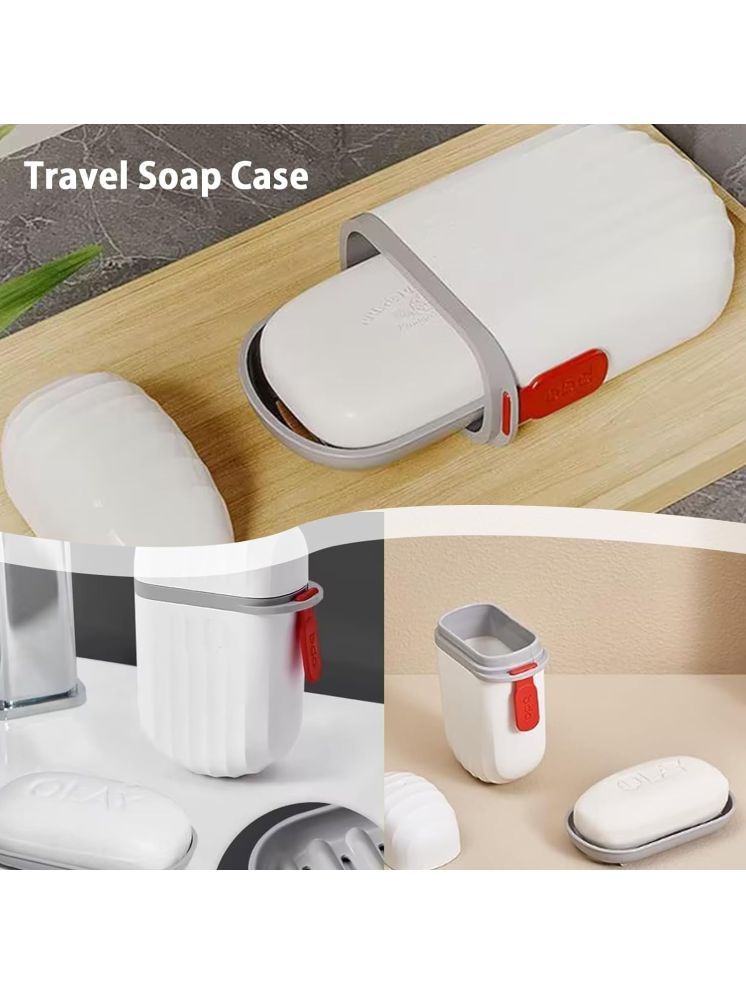     			Amazing Waterproof Plastic Travel Soap Case Holder