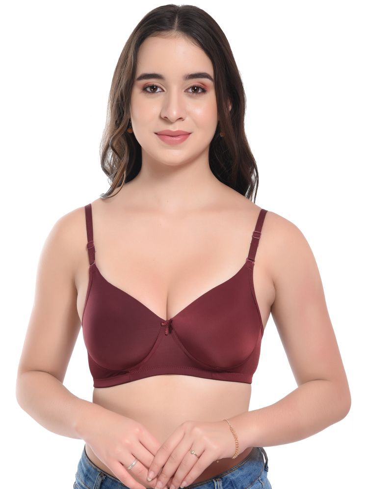     			Viral Girl Maroon Elastane Heavily Padded Women's Push Up Bra ( Pack of 1 )