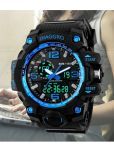 Harbor Black Silicon Analog-Digital Men's Watch