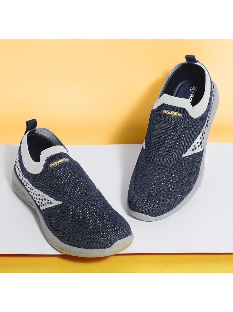     			Aqualite Casual Lifestyle Shoes for Men Navy Men's Slip-on Shoes