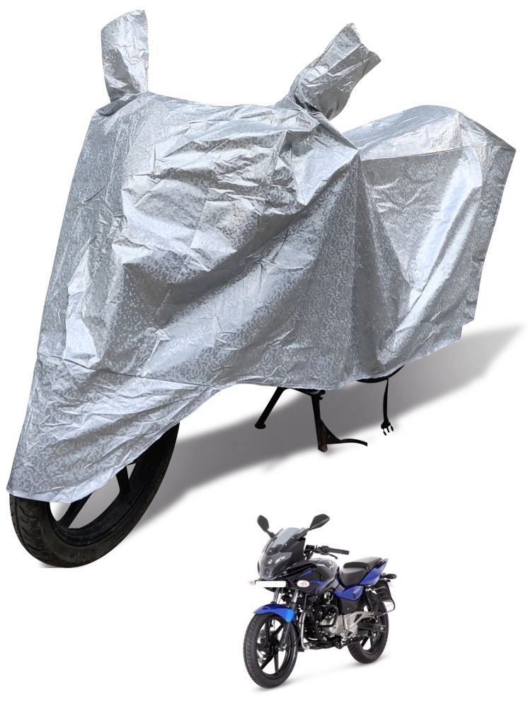     			Auto Hub Bike Body Cover for Bajaj Pulsar 220 Fi ( Pack of 1 ) , Silver