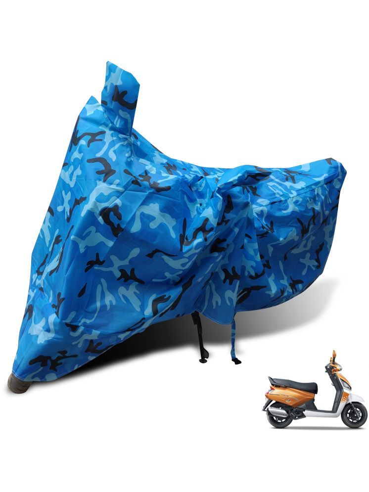     			Auto Hub Bike Body Cover for Mahindra GUSTO ( Pack of 1 ) , Blue