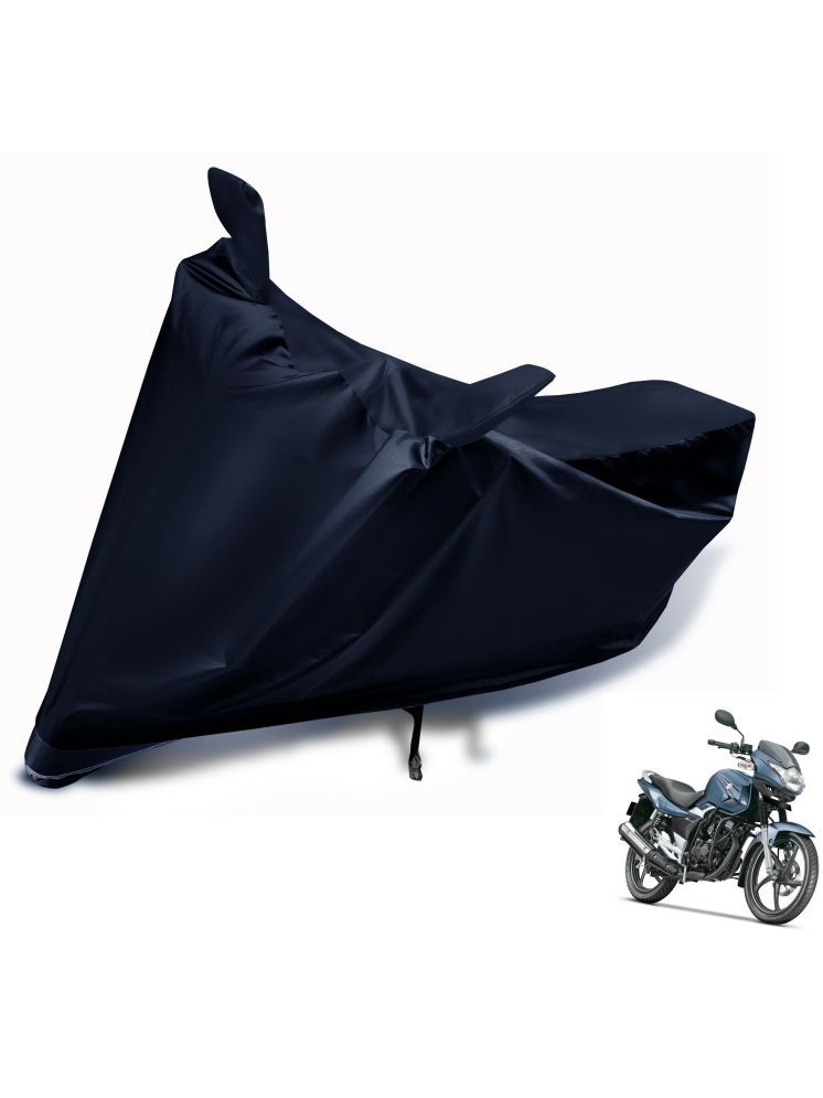     			Auto Hub Bike Body Cover for Suzuki GS 150R ( Pack of 1 ) , Black