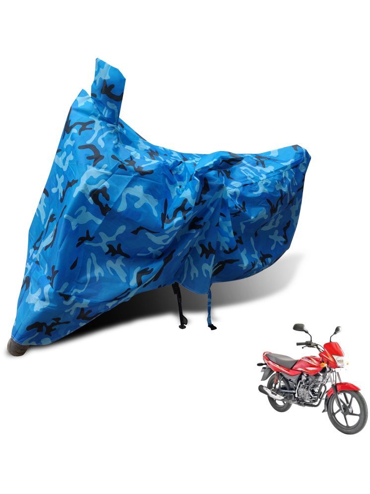     			Auto Hub Bike Body Cover for Bajaj Platina 100 ( Pack of 1 ) , Blue