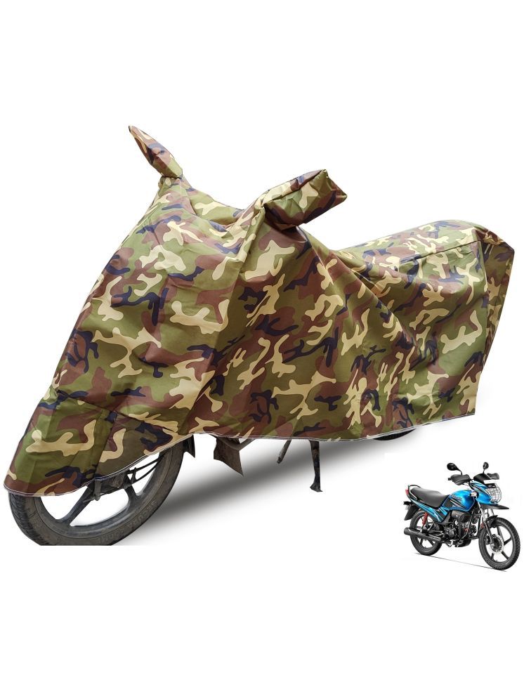     			Auto Hub Bike Body Cover for Hero Passion Pro ( Pack of 1 ) , Camouflage