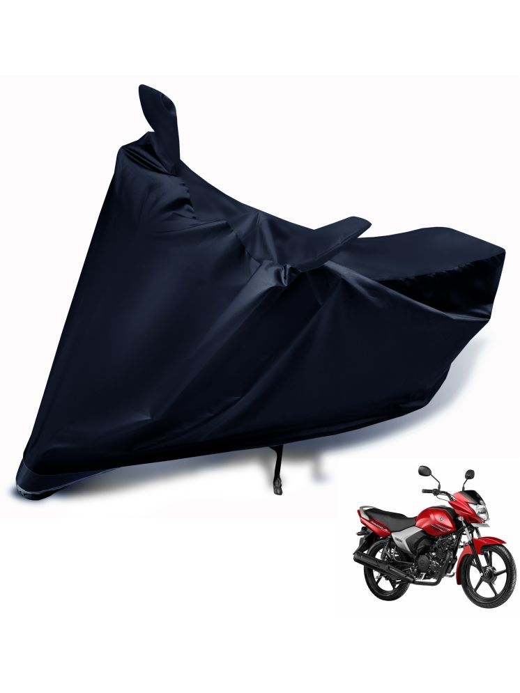     			Auto Hub Bike Body Cover for Yamaha Saluto ( Pack of 1 ) , Black