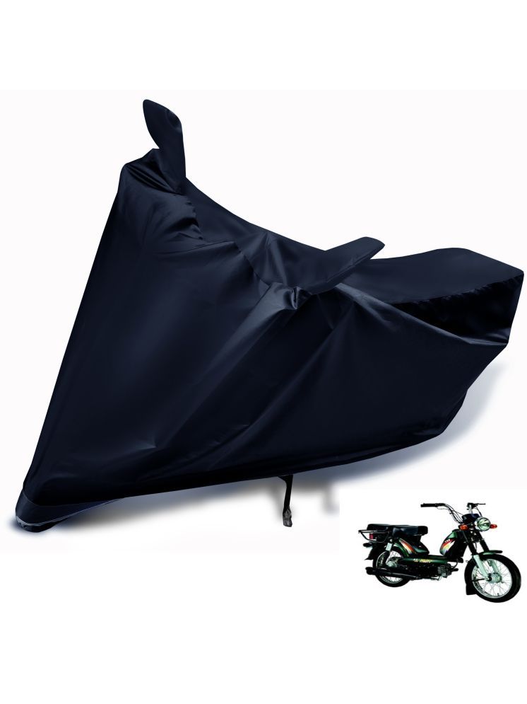     			Auto Hub Bike Body Cover for TVS Luna ( Pack of 1 ) , Black