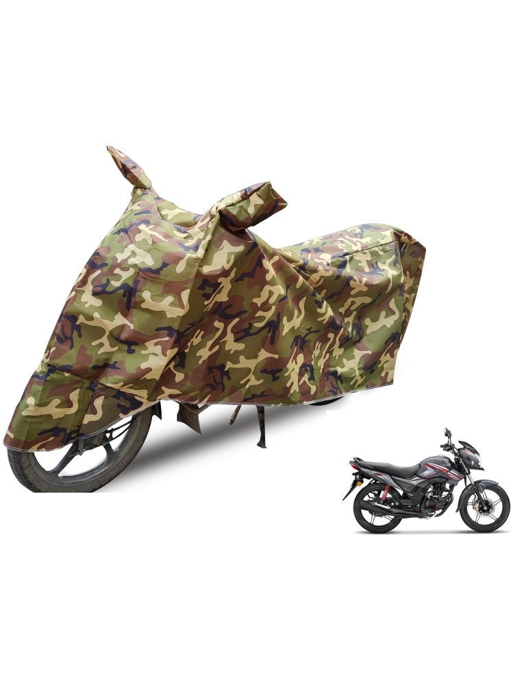     			Auto Hub Bike Body Cover for Honda All Bike Models ( Pack of 1 ) , Camouflage