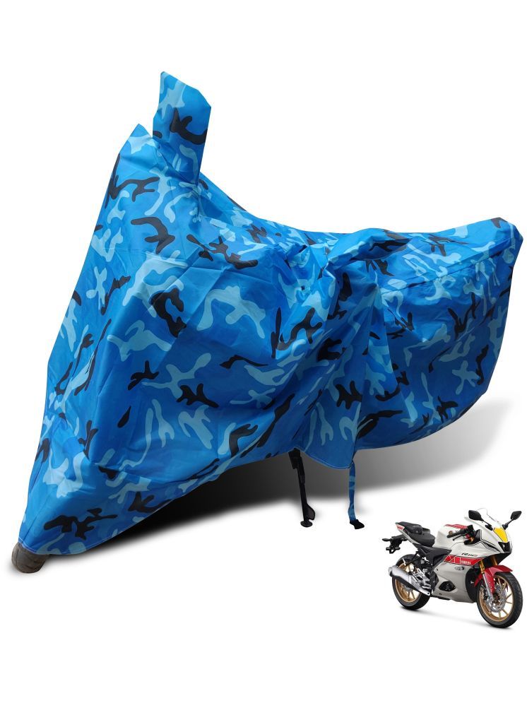     			Auto Hub Bike Body Cover for Yamaha YZF-R15 S ( Pack of 1 ) , Blue