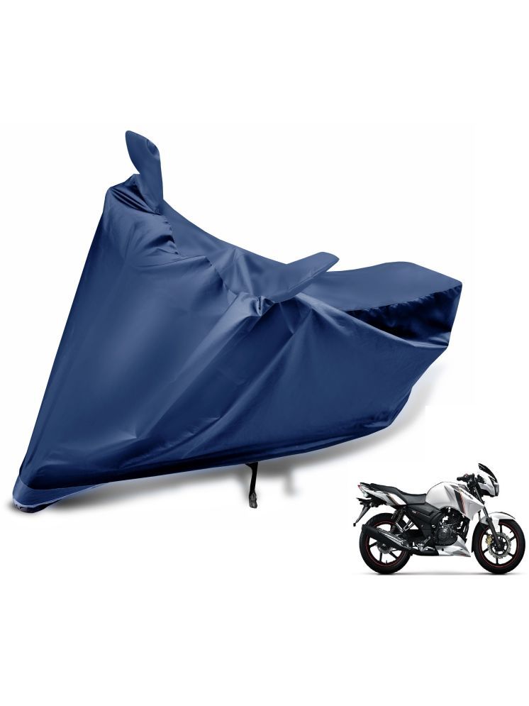     			Auto Hub Bike Body Cover for TVS Apache RTR 160 ( Pack of 1 ) , Navy Blue